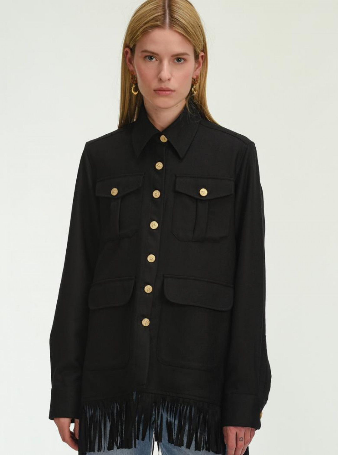 Jack's Fringe Jacket by  on curated-crowd.com