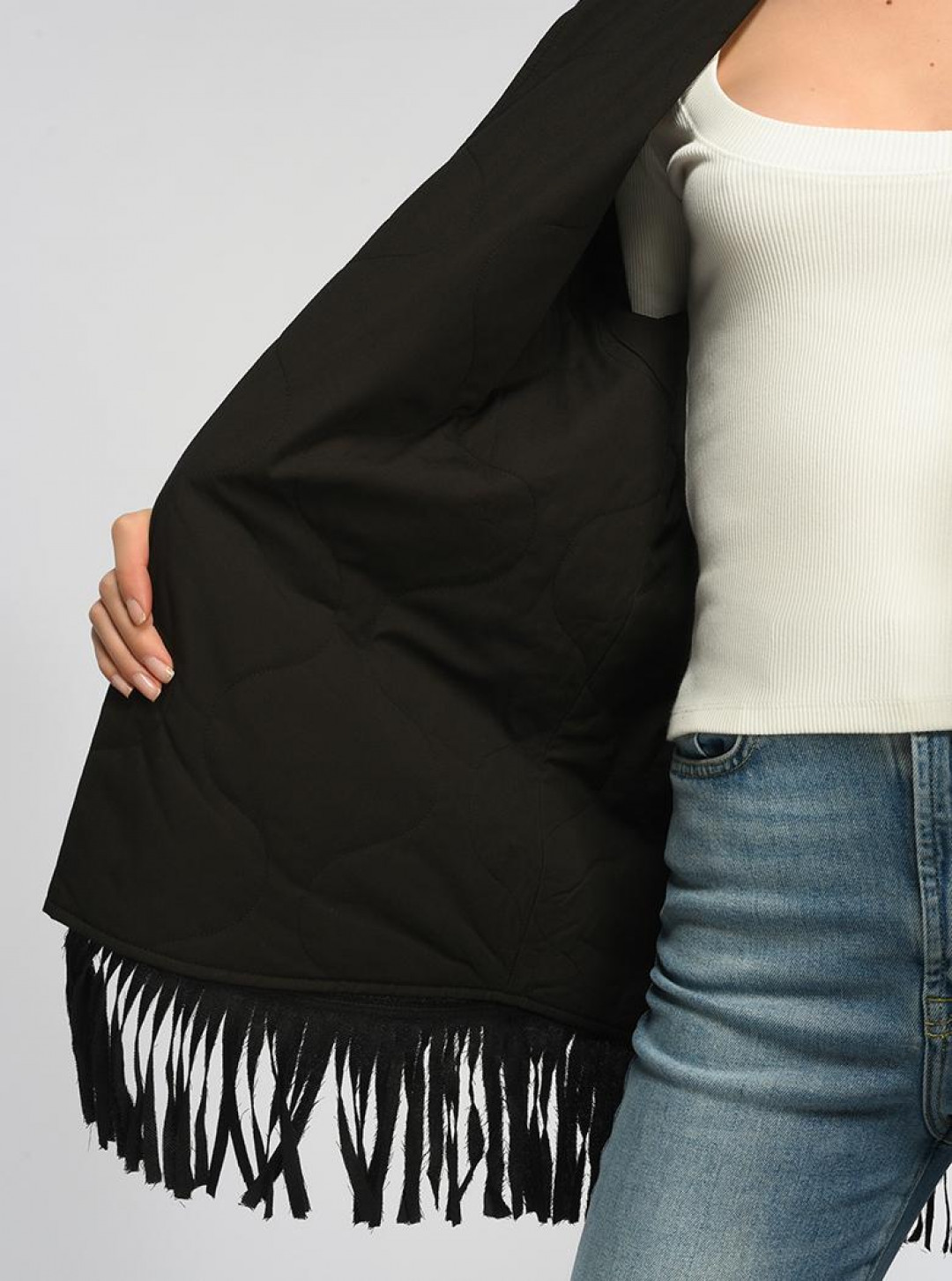 Jack's Fringe Jacket by  on curated-crowd.com