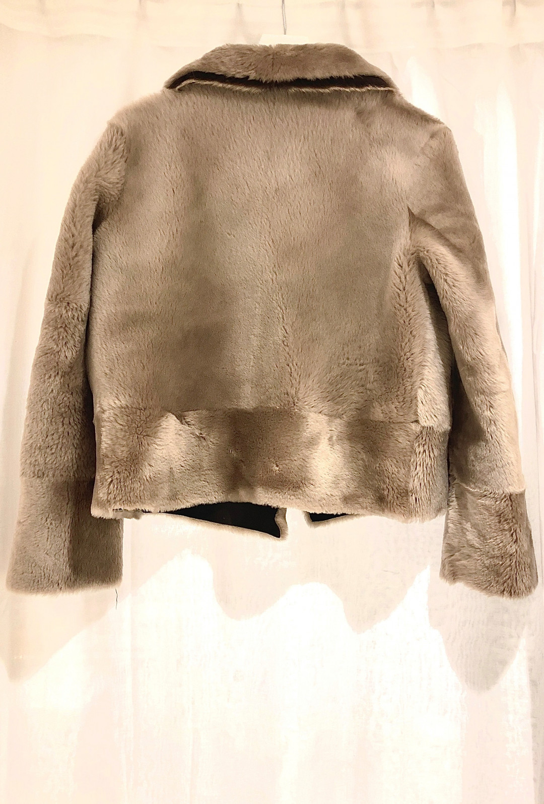Estelle Shearling Jacket by  on curated-crowd.com