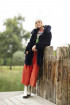 Tatiana Shearling Coat by Stoned & Waisted on curated-crowd.com