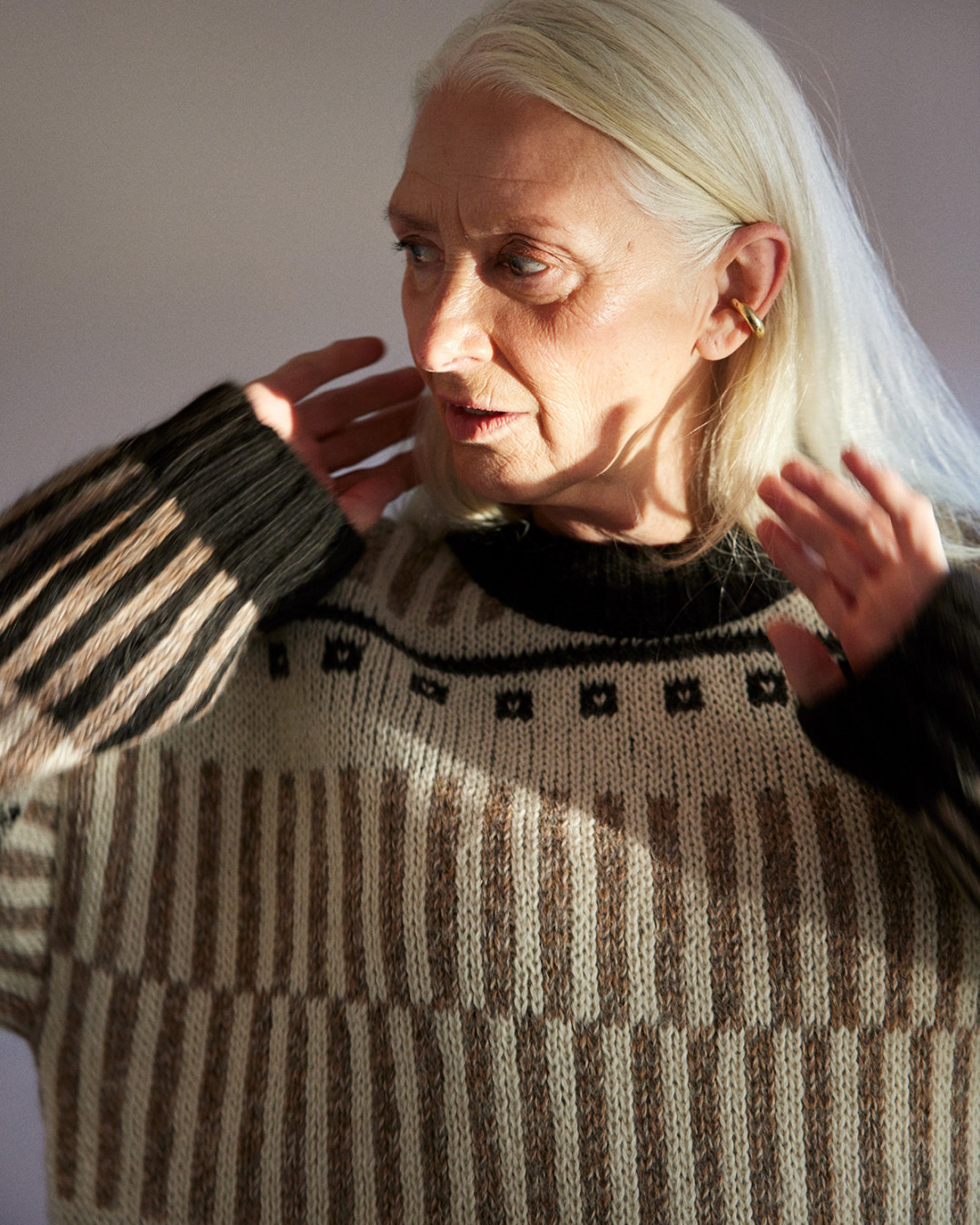 Ethno Wool Sweater by  on curated-crowd.com