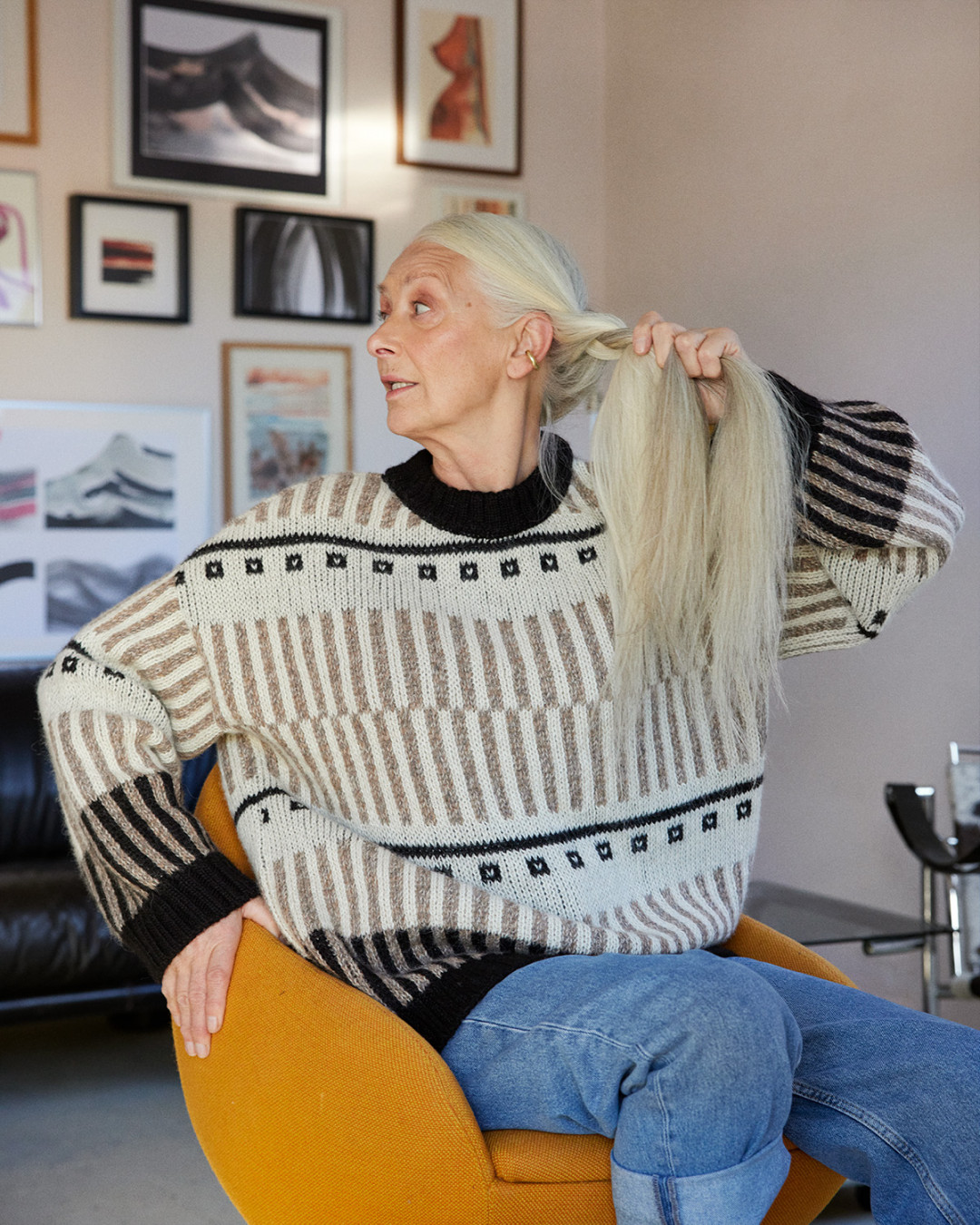 Ethno Wool Sweater by  on curated-crowd.com
