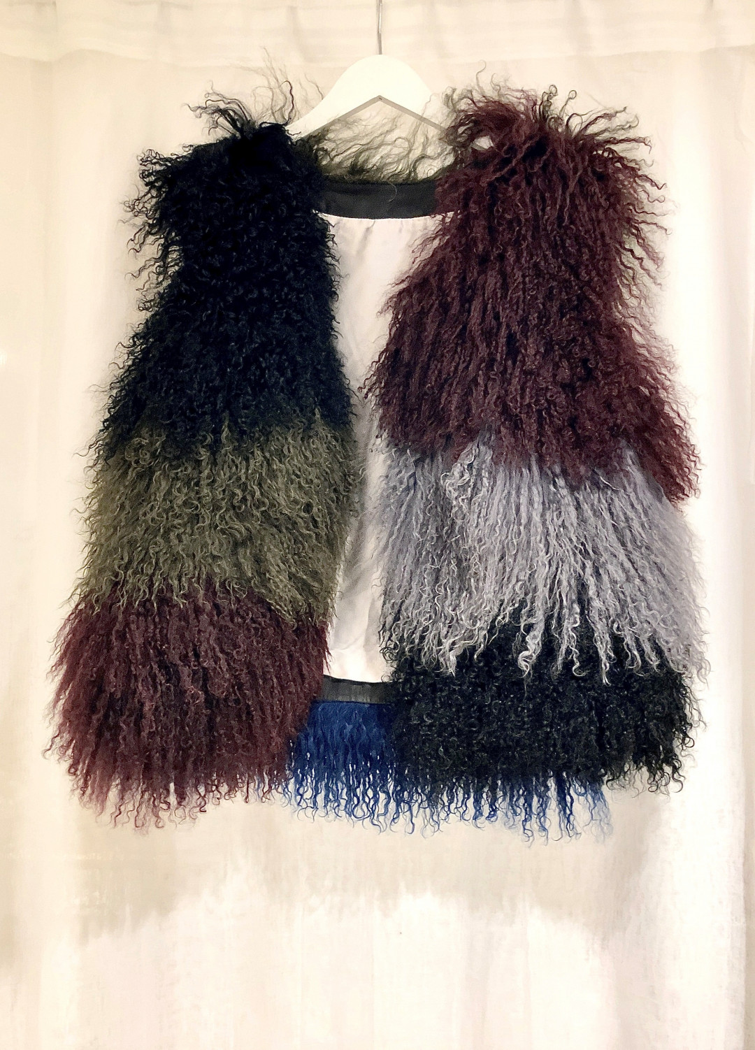 Gigi Shearling Waistcoat by  on curated-crowd.com