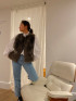 Janie Toscana Shearling Waistcoat by Stoned & Waisted on curated-crowd.com