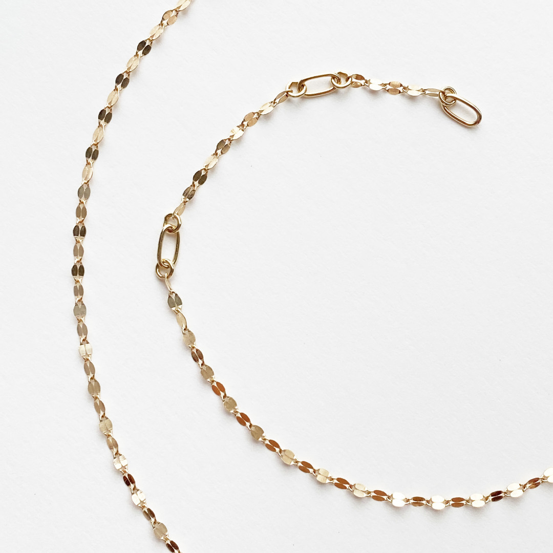 Shimmer Necklace by The Straits Finery on curated-crowd.com