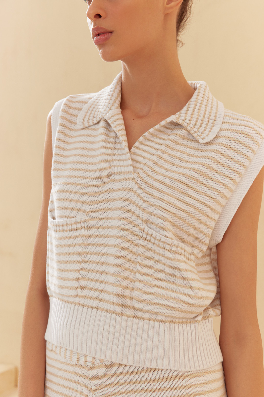 Oatmeal Sailor Sweater by  on curated-crowd.com