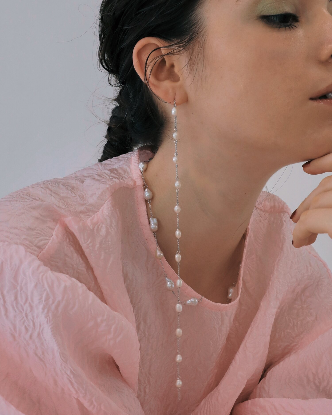 Janie Pearl Earrings by  on curated-crowd.com