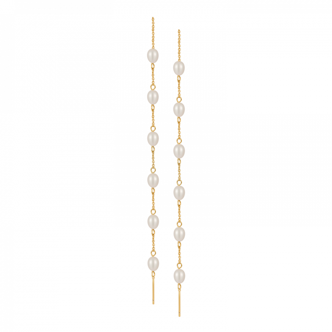 Janie Pearl Earrings by  on curated-crowd.com