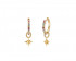 Rainbow Hoops with Detachable Star Charms by Aveen on curated-crowd.com