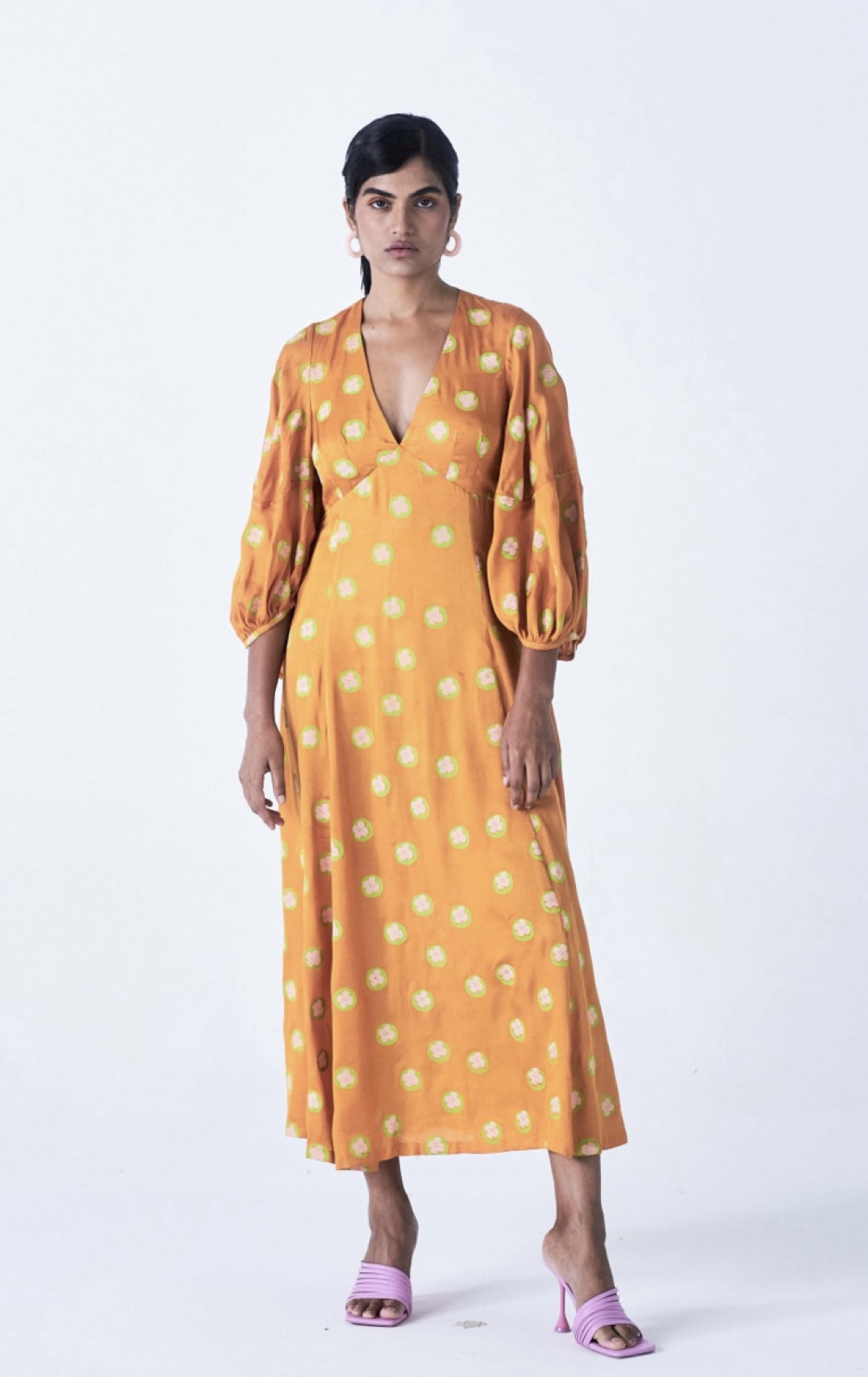 Saanjh Dress by  on curated-crowd.com
