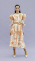 Coral Midi Dress by Little Things Studio on curated-crowd.com