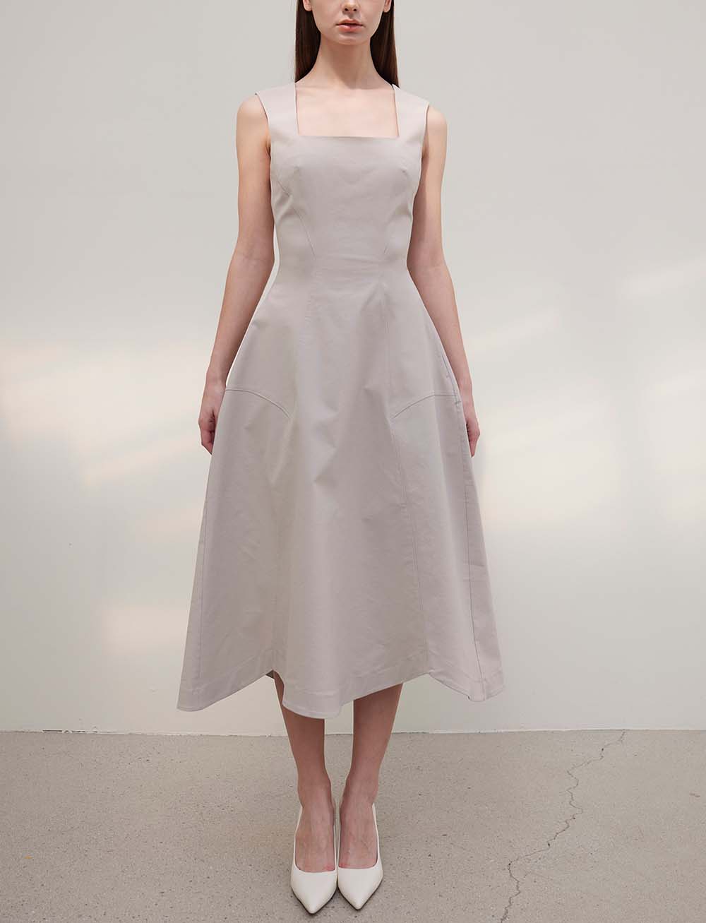 Fiore Stretch Sculpted Scallop Dress by FAYRI on curated-crowd.com