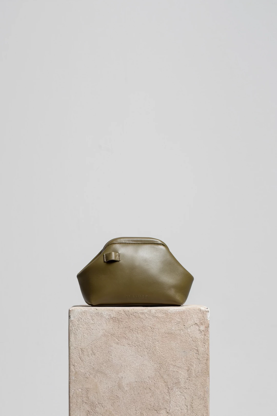 Mini Money Pouch in Leather by Folklore on curated-crowd.com