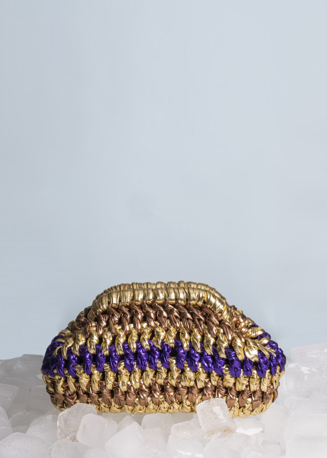 Ice Ice Baby Gold/Purple/Brown by  on curated-crowd.com