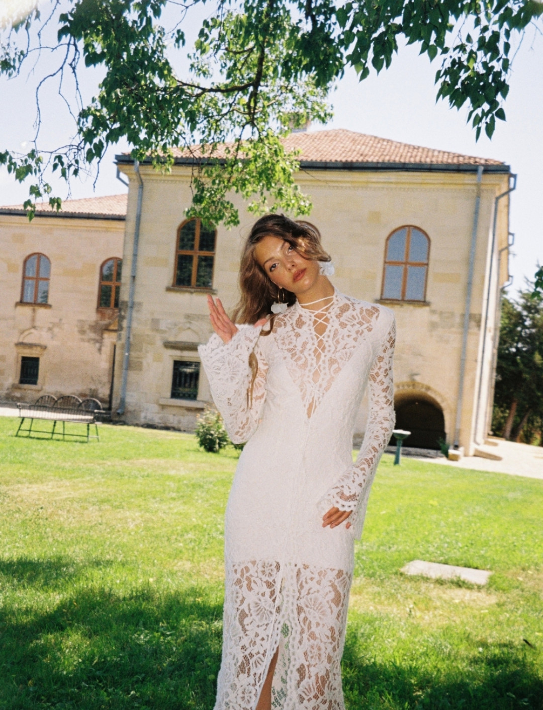 Sally Lace Dress by  on curated-crowd.com