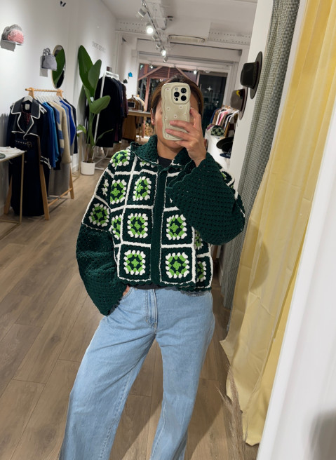 Anya Jacket Green by Jessica K on curated-crowd.com
