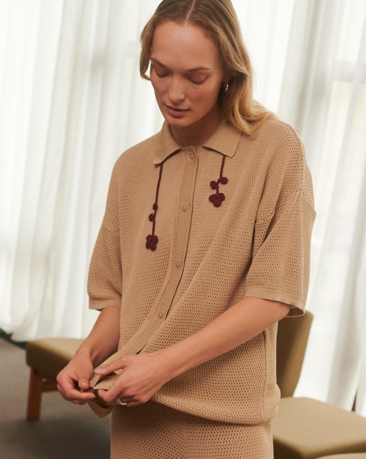 Sutemos: Organic Cotton Shirt by The Knotty Ones on curated-crowd.com