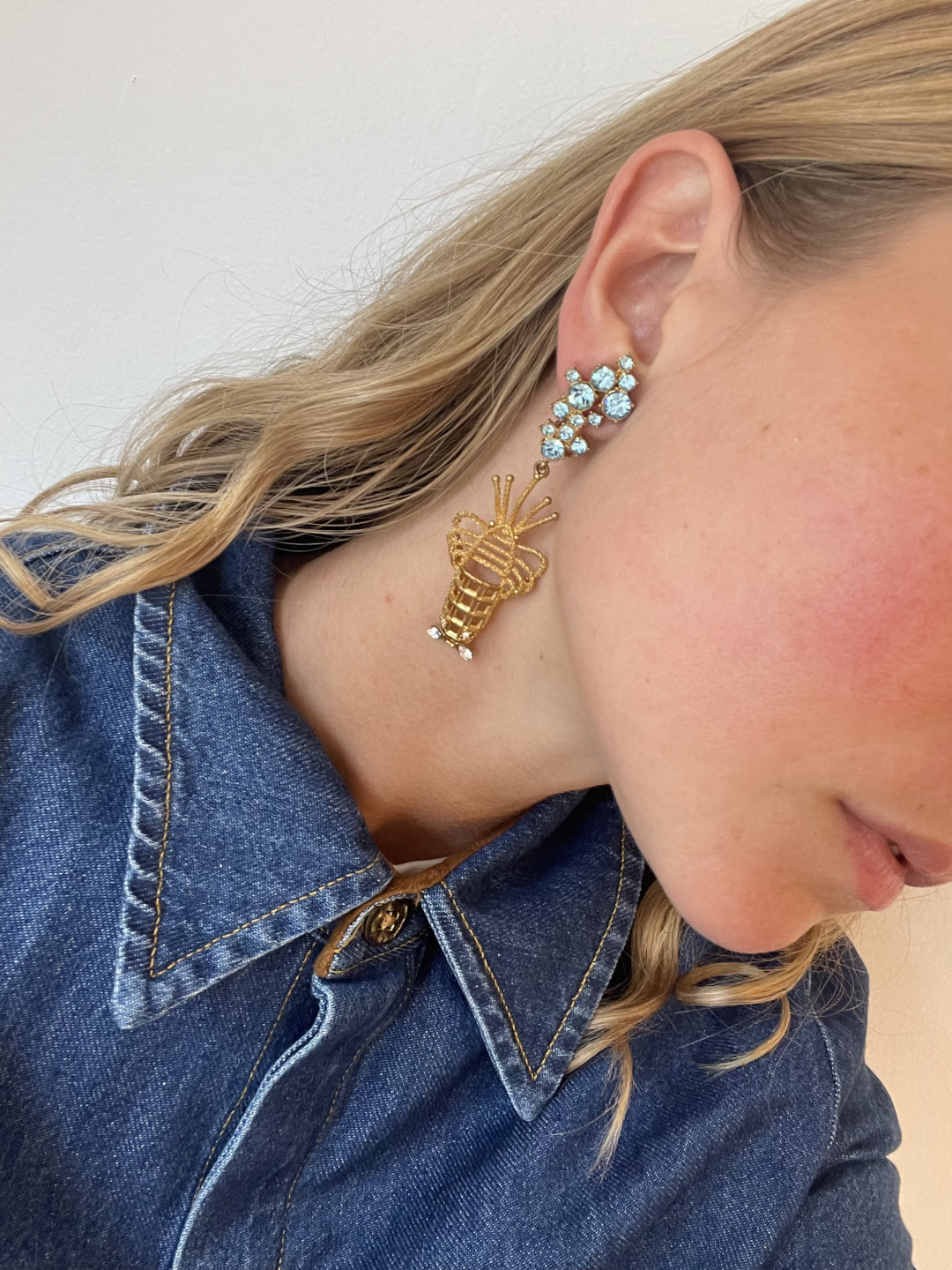 Lobster Earrings Clip by Sonia Petroff on curated-crowd.com