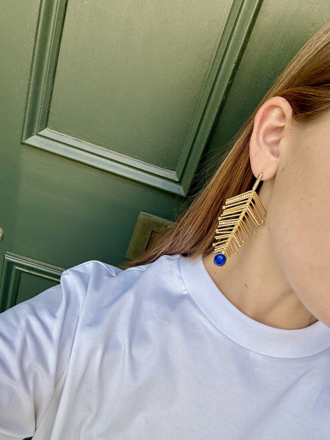 Shela Earrings by Sonia Petroff on curated-crowd.com