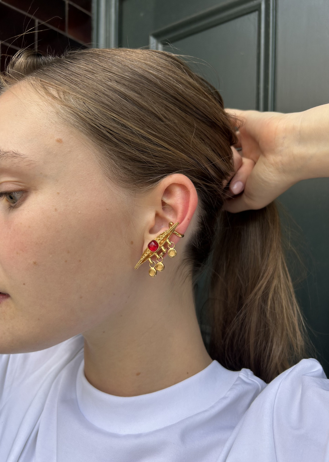 Classic Eye Earrings by Sonia Petroff on curated-crowd.com