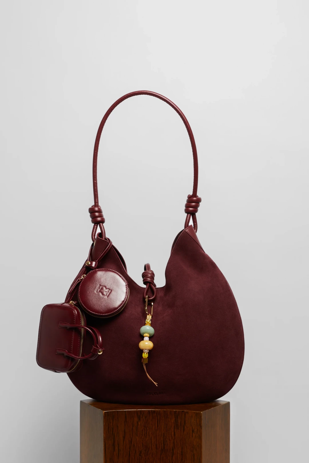 Bag Charm Bubblegum by Folklore on curated-crowd.com