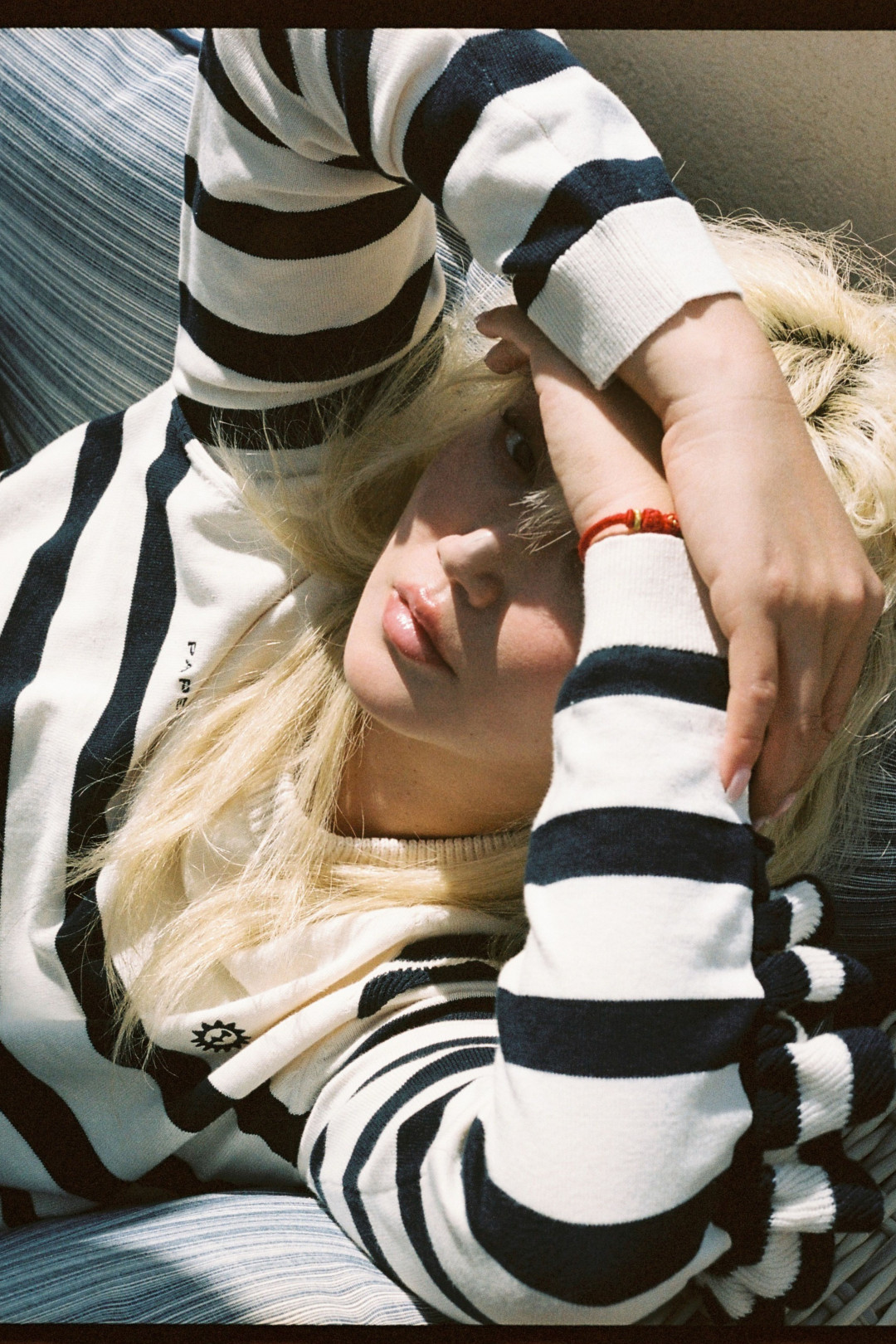 Montana Jumper in Navy Stripe by PAPER London on curated-crowd.com