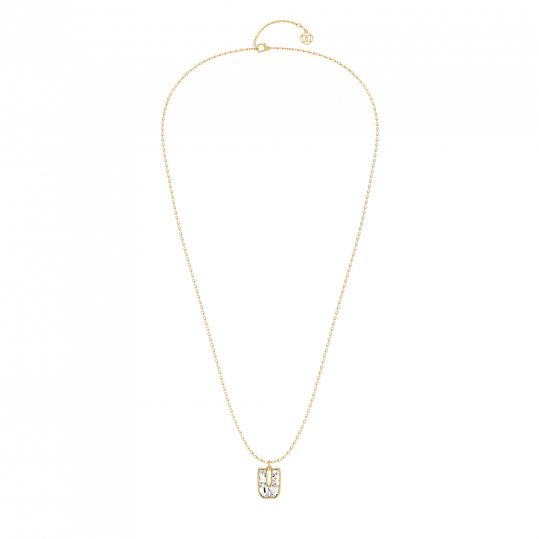 Alphabet Diamond Gold Pendant by MOH on curated-crowd.com