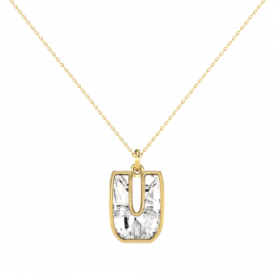 Alphabet Diamond Gold Pendant by MOH on curated-crowd.com