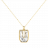 Alphabet Diamond Gold Pendant by MOH on curated-crowd.com