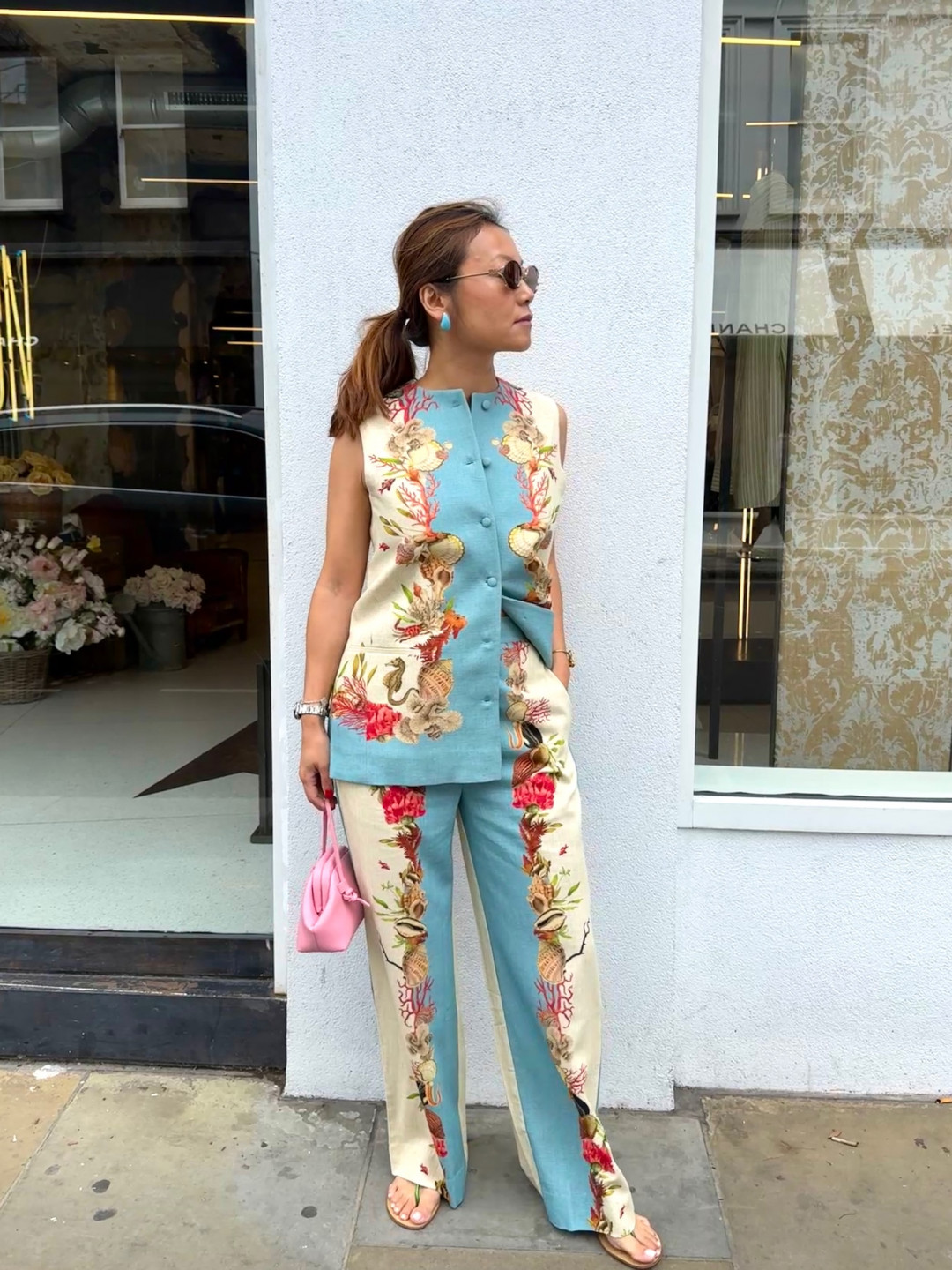 Mapusa Blazer and Trouser Co-ord by Studio Rigu on curated-crowd.com
