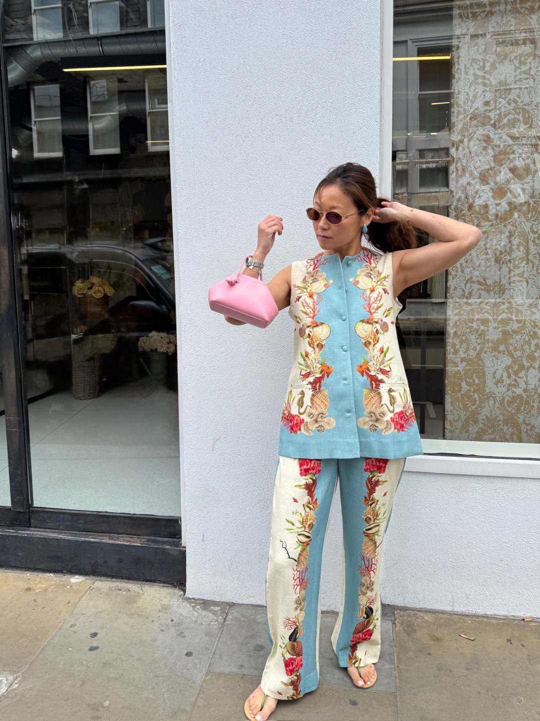 Mapusa Blazer and Trouser Co-ord by Studio Rigu on curated-crowd.com