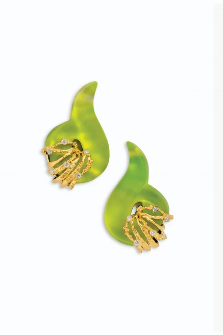 Essence Earrings by Jude Benhalim on curated-crowd.com