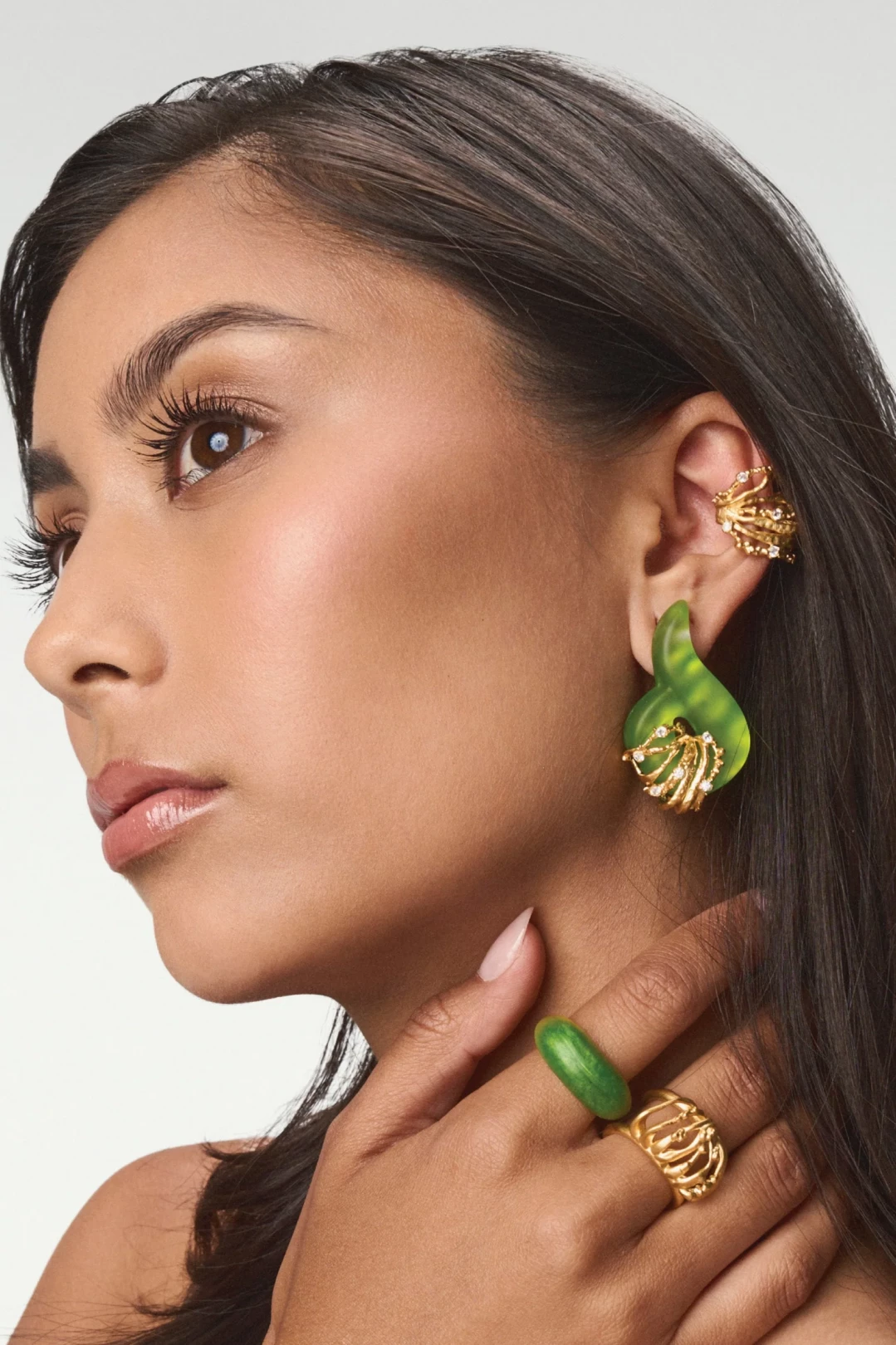Essence Earrings by Jude Benhalim on curated-crowd.com