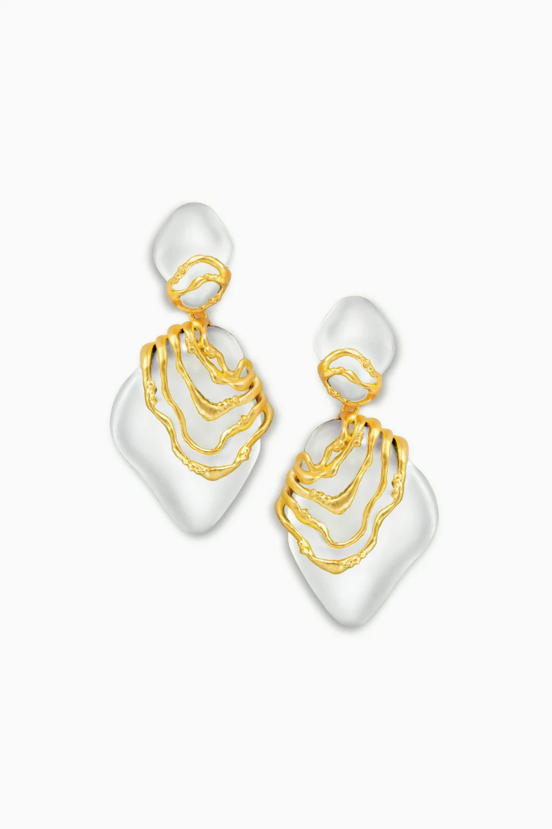 Serenity Earrings by Jude Benhalim on curated-crowd.com