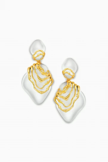 Serenity Earrings by Jude Benhalim on curated-crowd.com