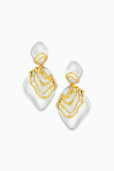 Serenity Earrings by Jude Benhalim on curated-crowd.com