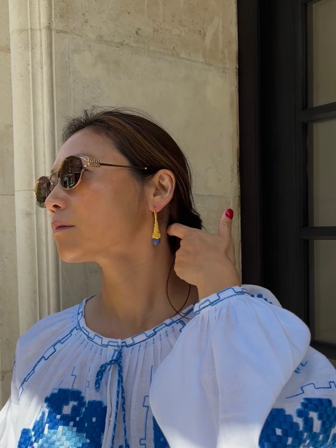 Plunge Earrings by Jude Benhalim on curated-crowd.com