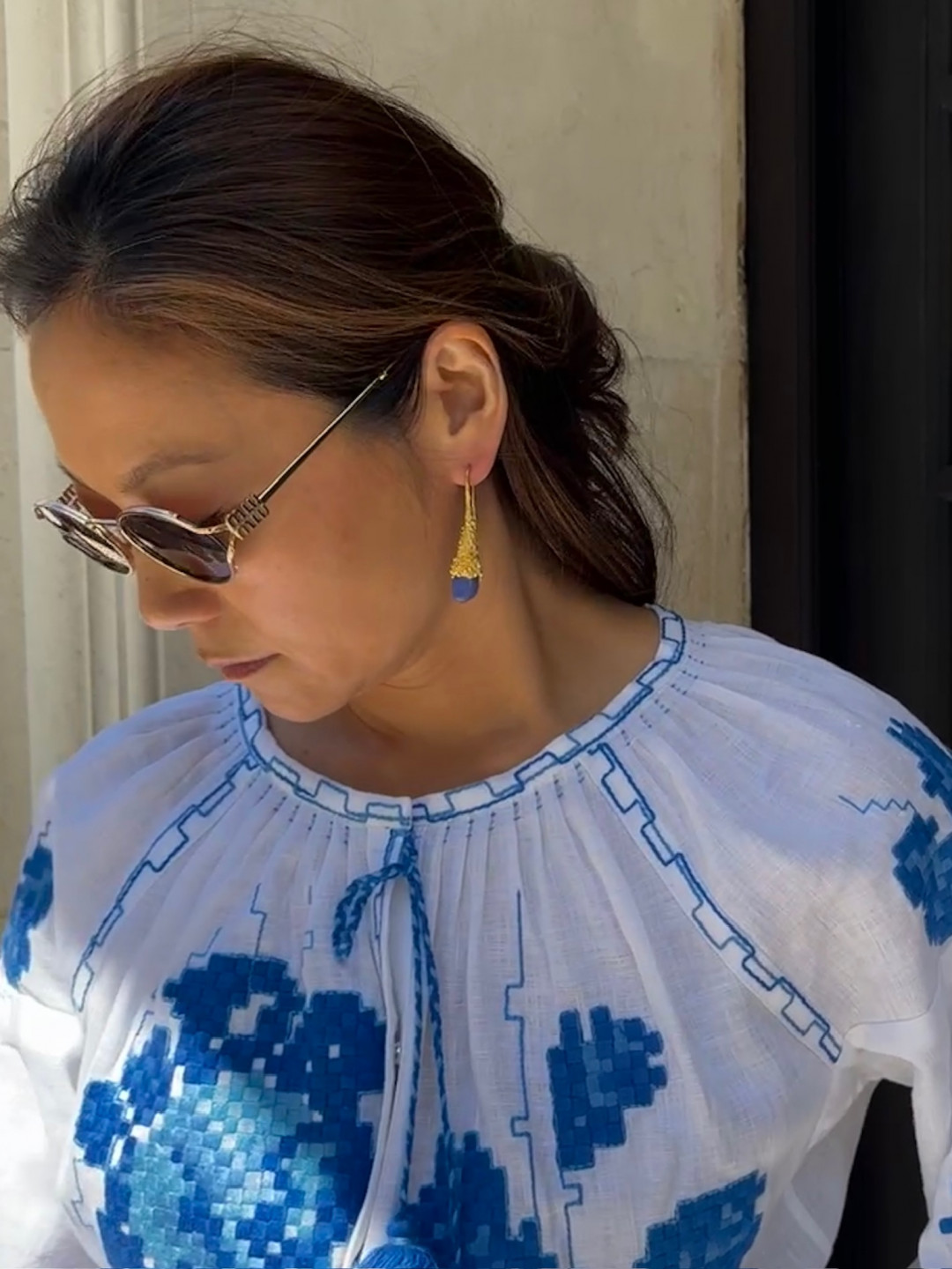 Plunge Earrings by Jude Benhalim on curated-crowd.com