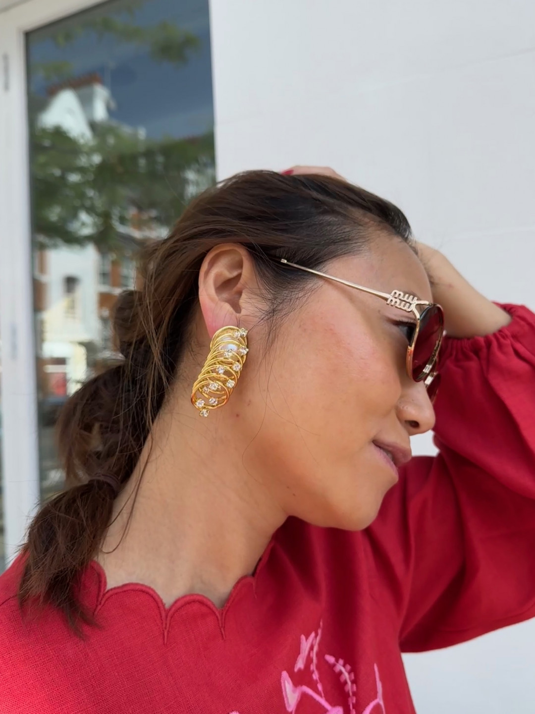 Queenie Earrings by Jessica K on curated-crowd.com