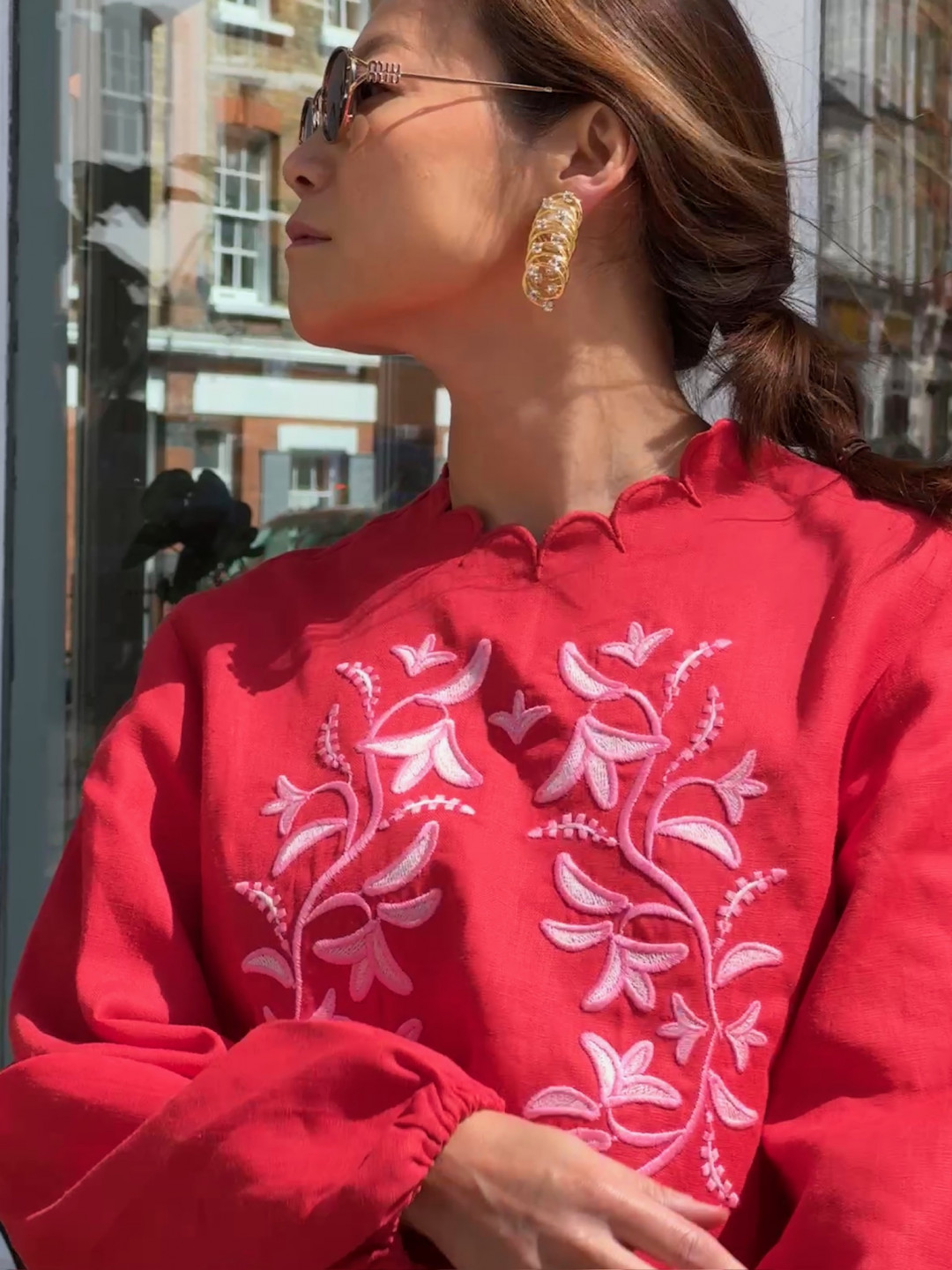 Queenie Earrings by Jessica K on curated-crowd.com