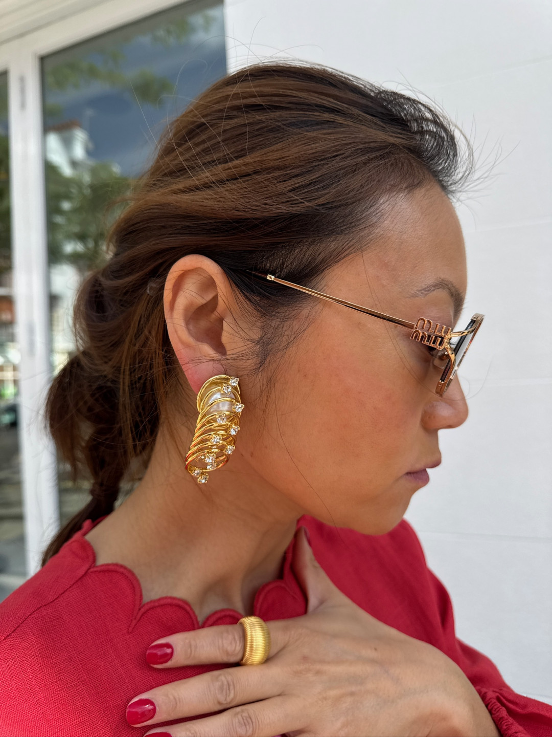 Queenie Earrings by Jessica K on curated-crowd.com