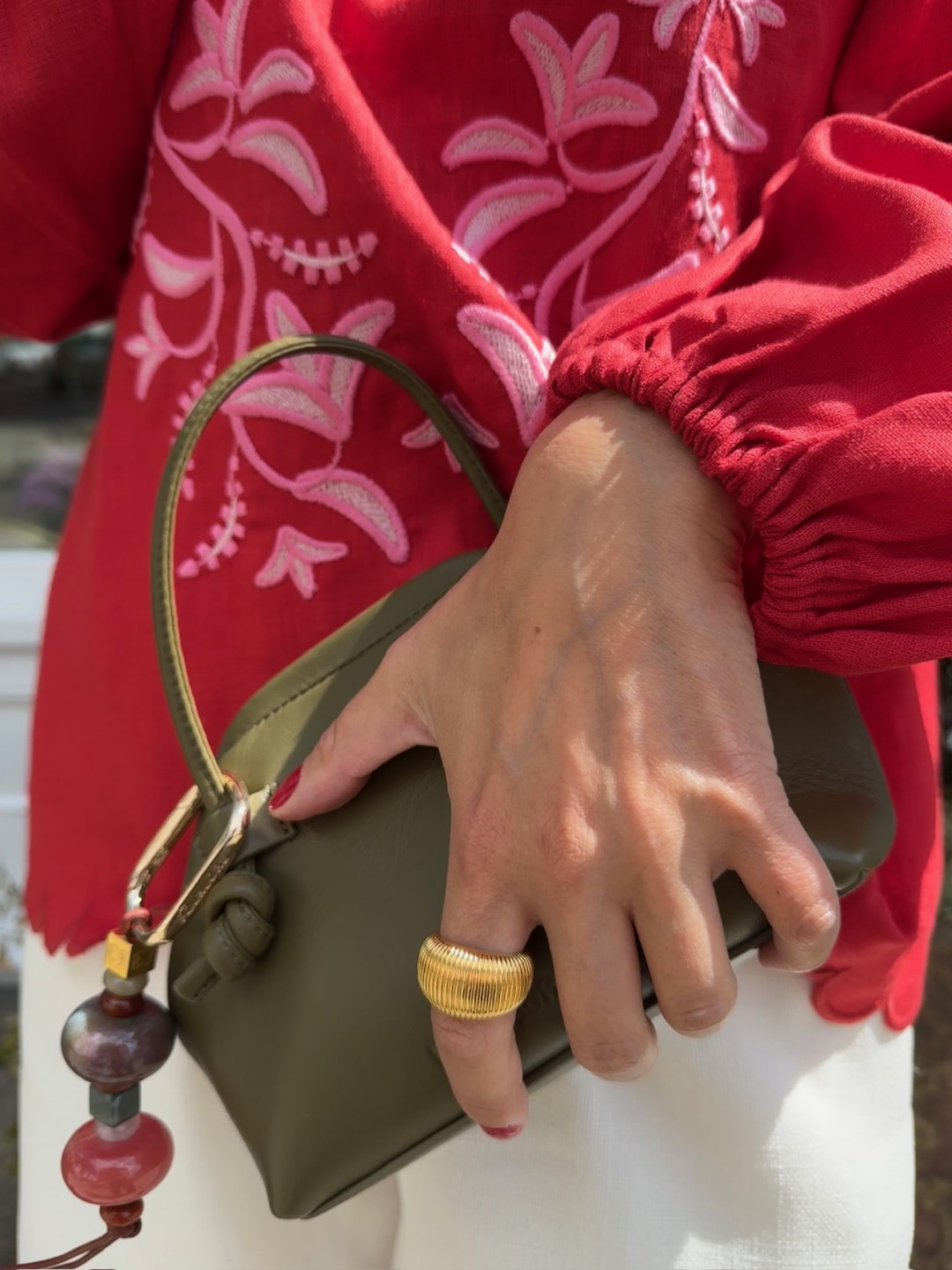 Wire Wrap Flared Bombe Ring by Tay Jewellery on curated-crowd.com