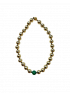Aria Gold/Green Necklace by Emili on curated-crowd.com