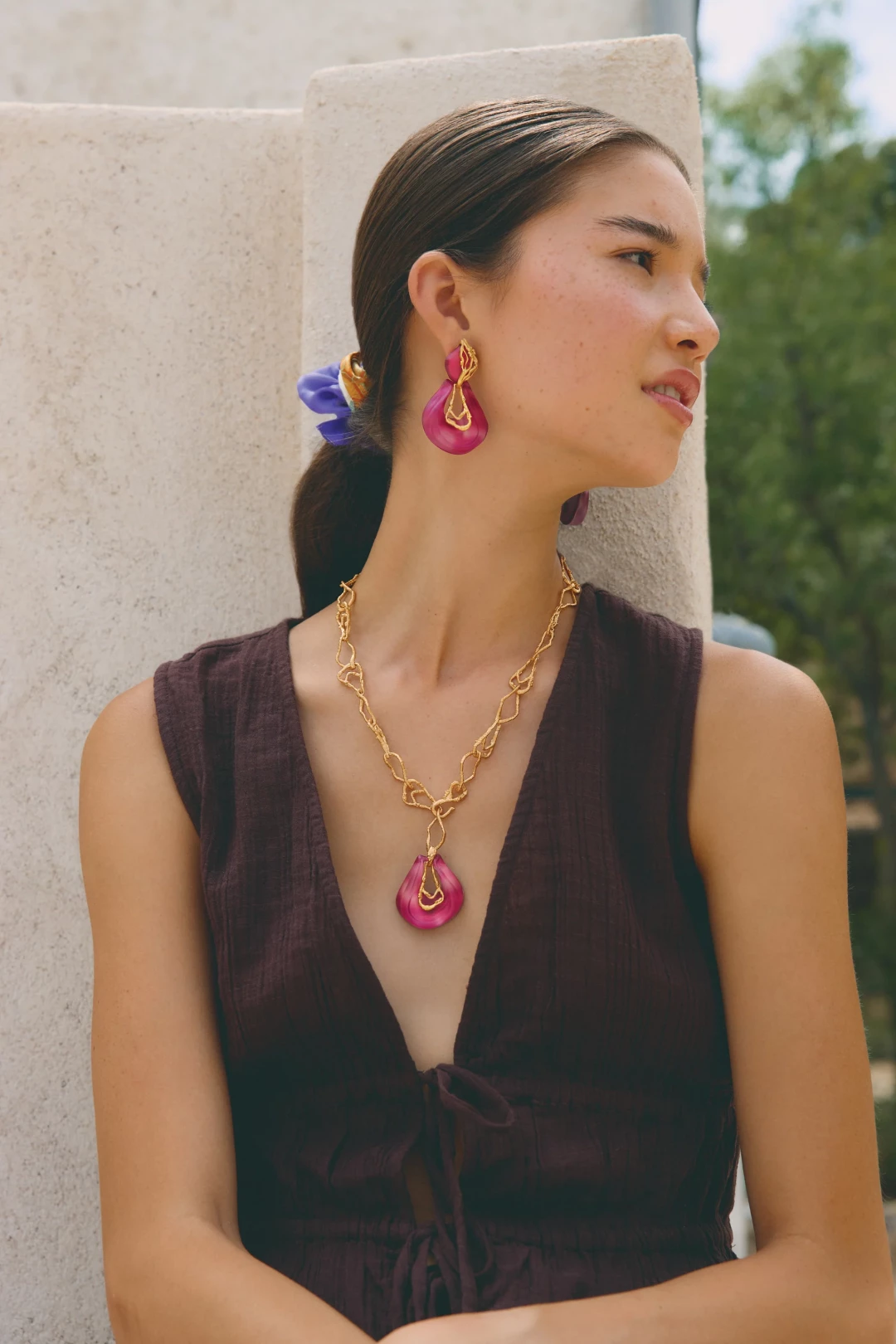 Solara Necklace by Jude Benhalim on curated-crowd.com