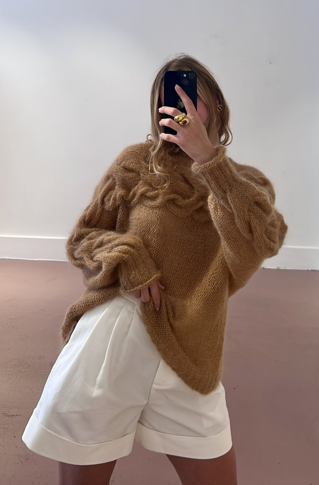 Jūra Silk Mohair Sweater by The Knotty Ones on curated-crowd.com