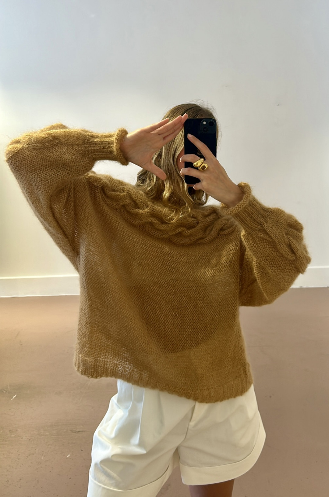 Jūra Silk Mohair Sweater by The Knotty Ones on curated-crowd.com
