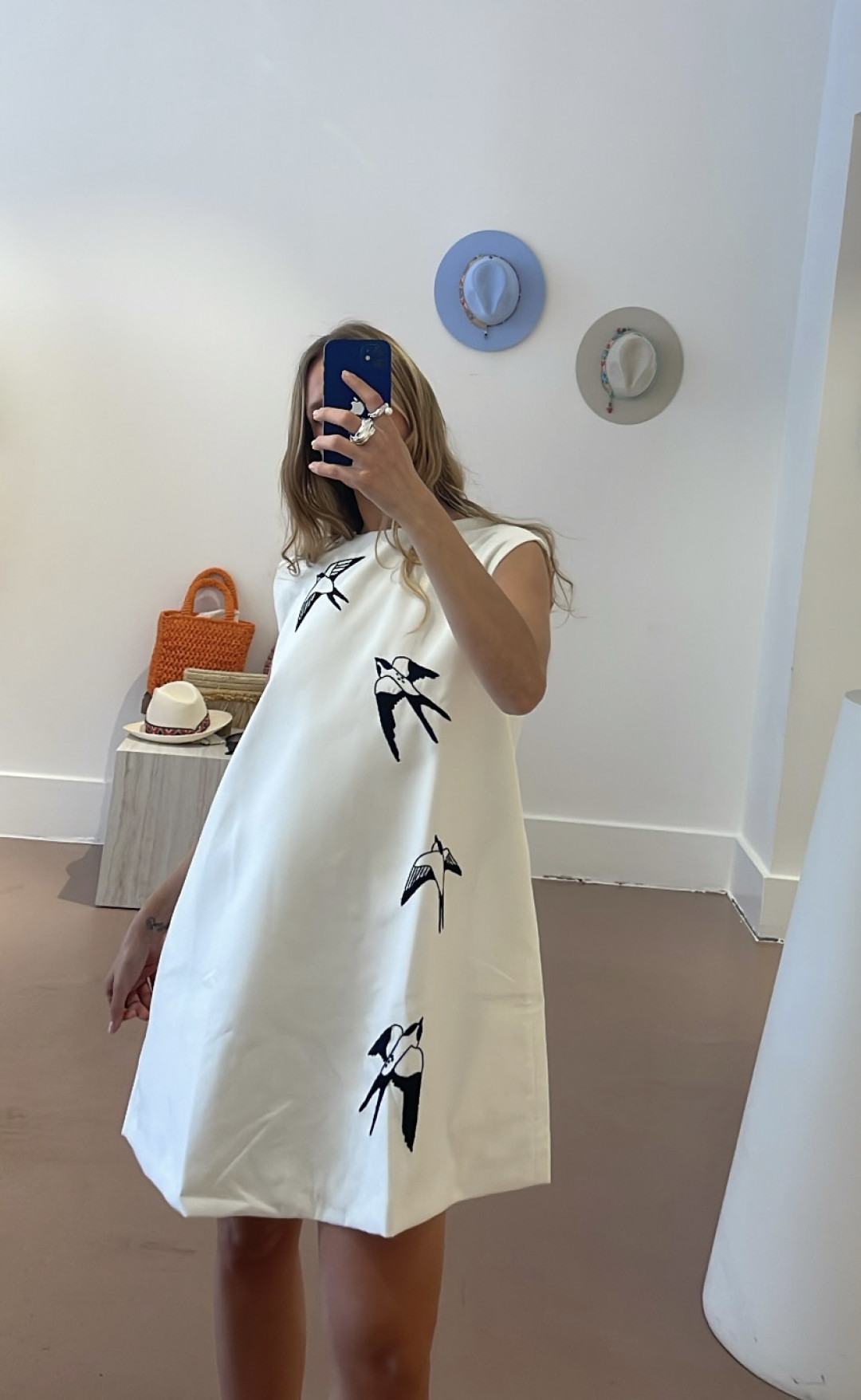 Fly Together Day Dress by Salim Azzam on curated-crowd.com