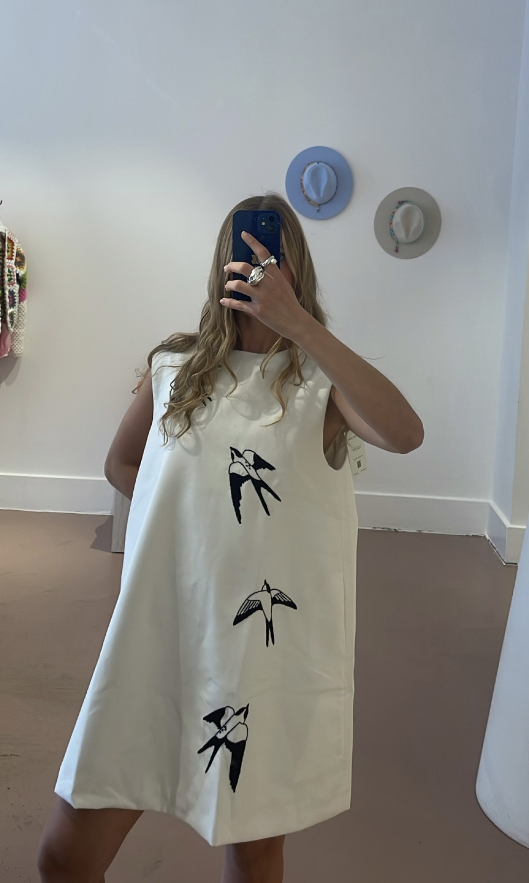 Fly Together Day Dress by Salim Azzam on curated-crowd.com