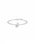 Alphabet Diamond White Gold Bracelet by MOH on curated-crowd.com