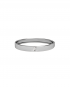 Alphabet Diamond White Gold Bangle by MOH on curated-crowd.com